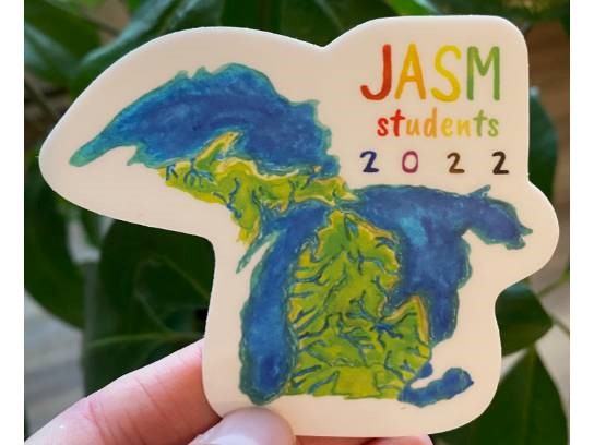 JASM Student Sticker: $3
